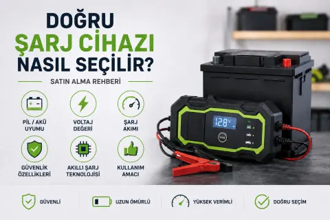 Doğru Şarj Cihazı Nasıl Seçilir? Satın Alma Rehberi