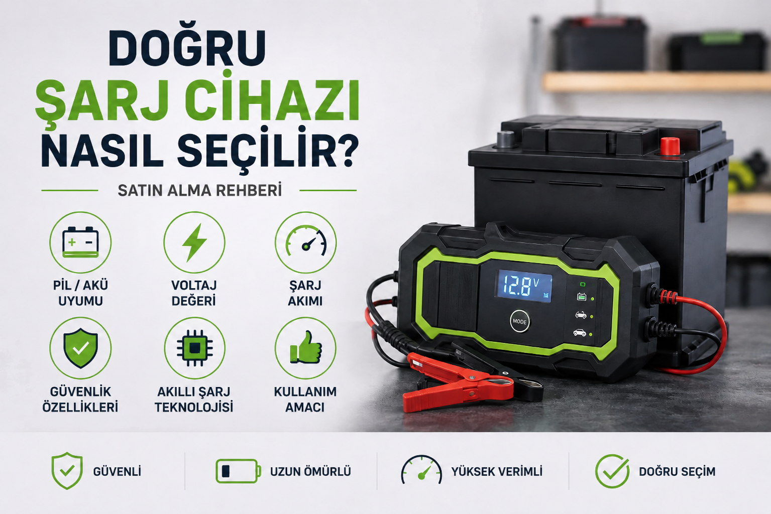 Doğru Şarj Cihazı Nasıl Seçilir? Satın Alma Rehberi