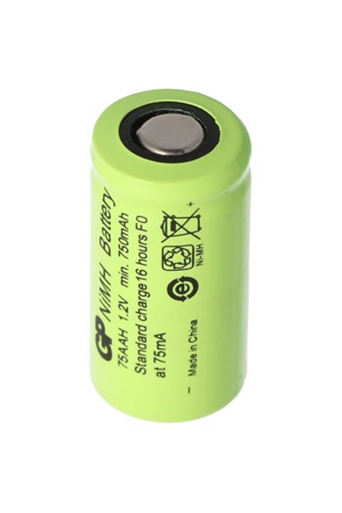 Pil 2 / 3aa Nimh Pil Lehim Etiketi Olmadan, Yaklaşık 14x29mm