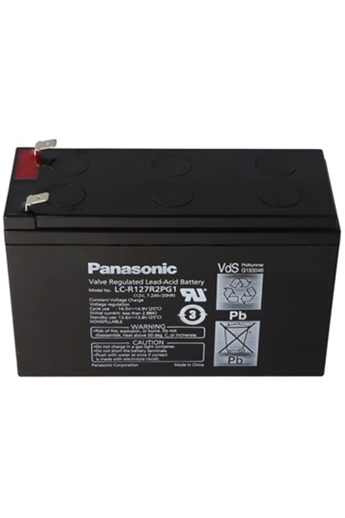Lc-r127r2pg1 Pb Pil 12 Volt 7.2ah Vds G193046, 6.3mm