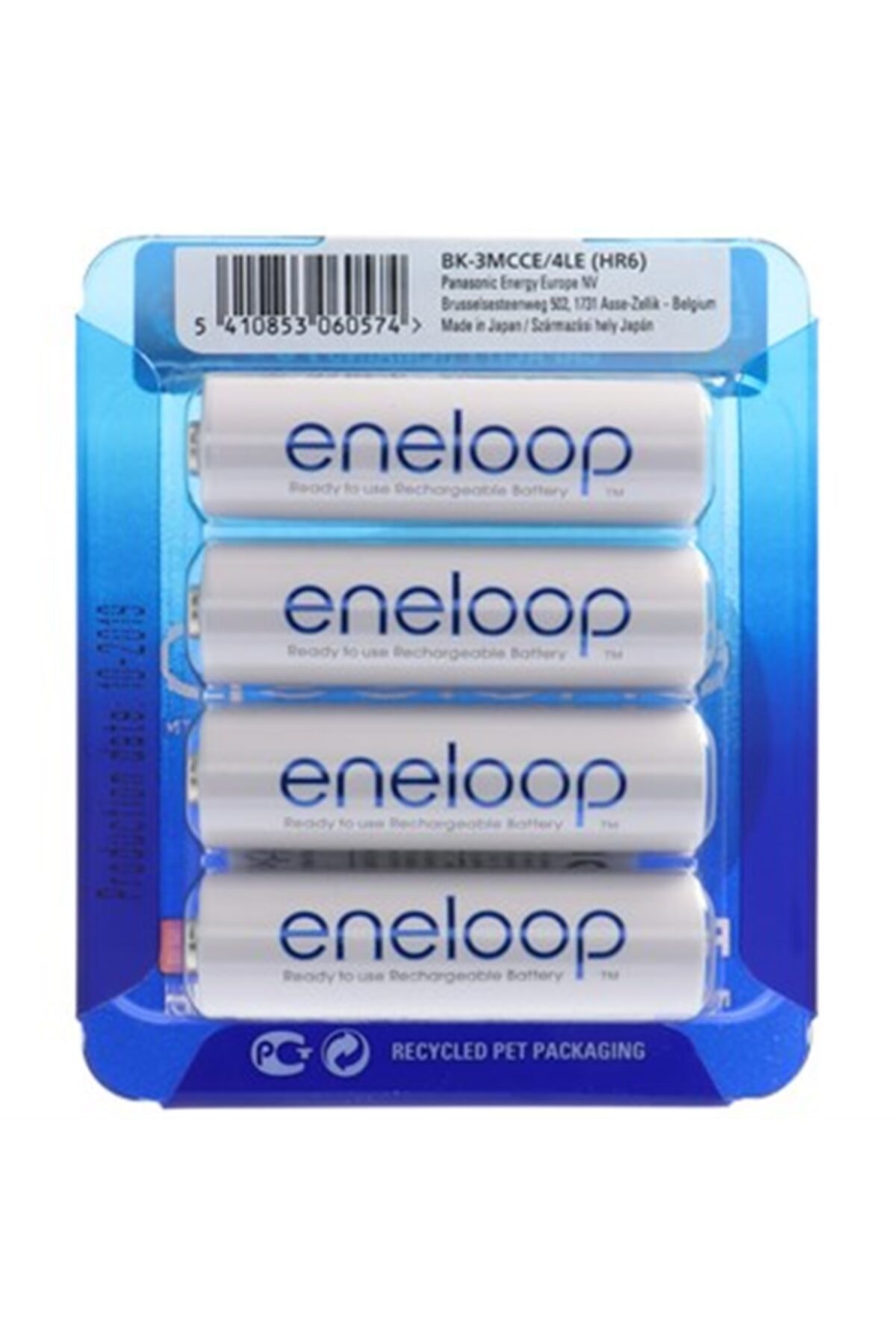 Yeni Eneloop Mignon Aa Nimh Piller Yeni Saklama Kutusunda 4 Parça
