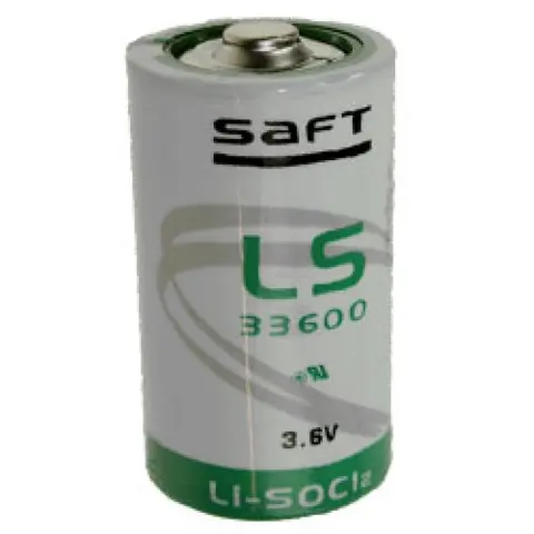 SAFT LS33600 Lityum pil 3.6V Birincil LS 33600