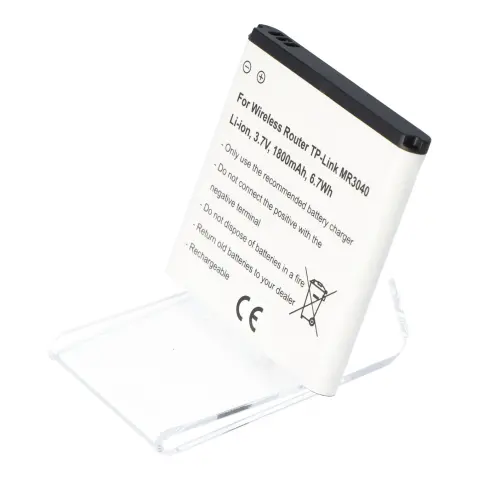 Kablosuz yönlendirici TP-Link MR3040 Li-ion pil TBL-68A2000, 3.7 volt 1800mAh için uygun pil