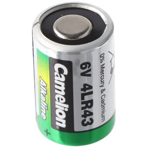 PX27 Alkalin Fotoğraf Pil, 4AG12, 4LR43, 4NR43, EPX27 6 Volt 12,7 x 20,5 mm