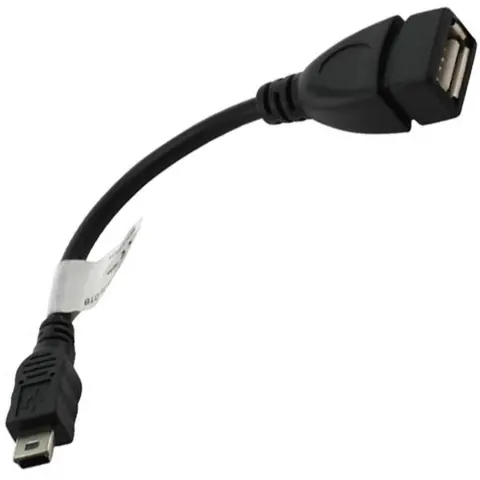 Sony VMC-UAM1 ile uyumlu A konektörüne mini B fişli USB kablosu