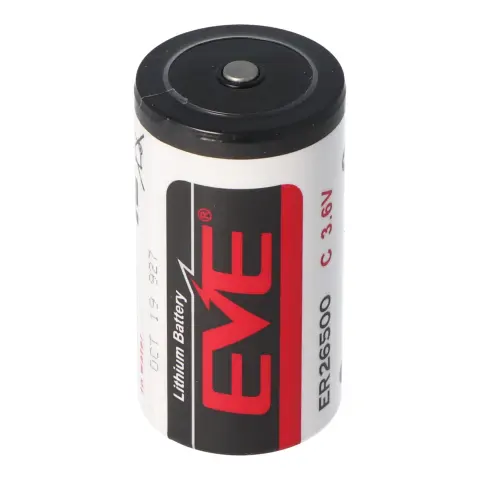 ER26500 lityum pil C Boyut Bobin ER 26500, 3.6 volt 8500mAh