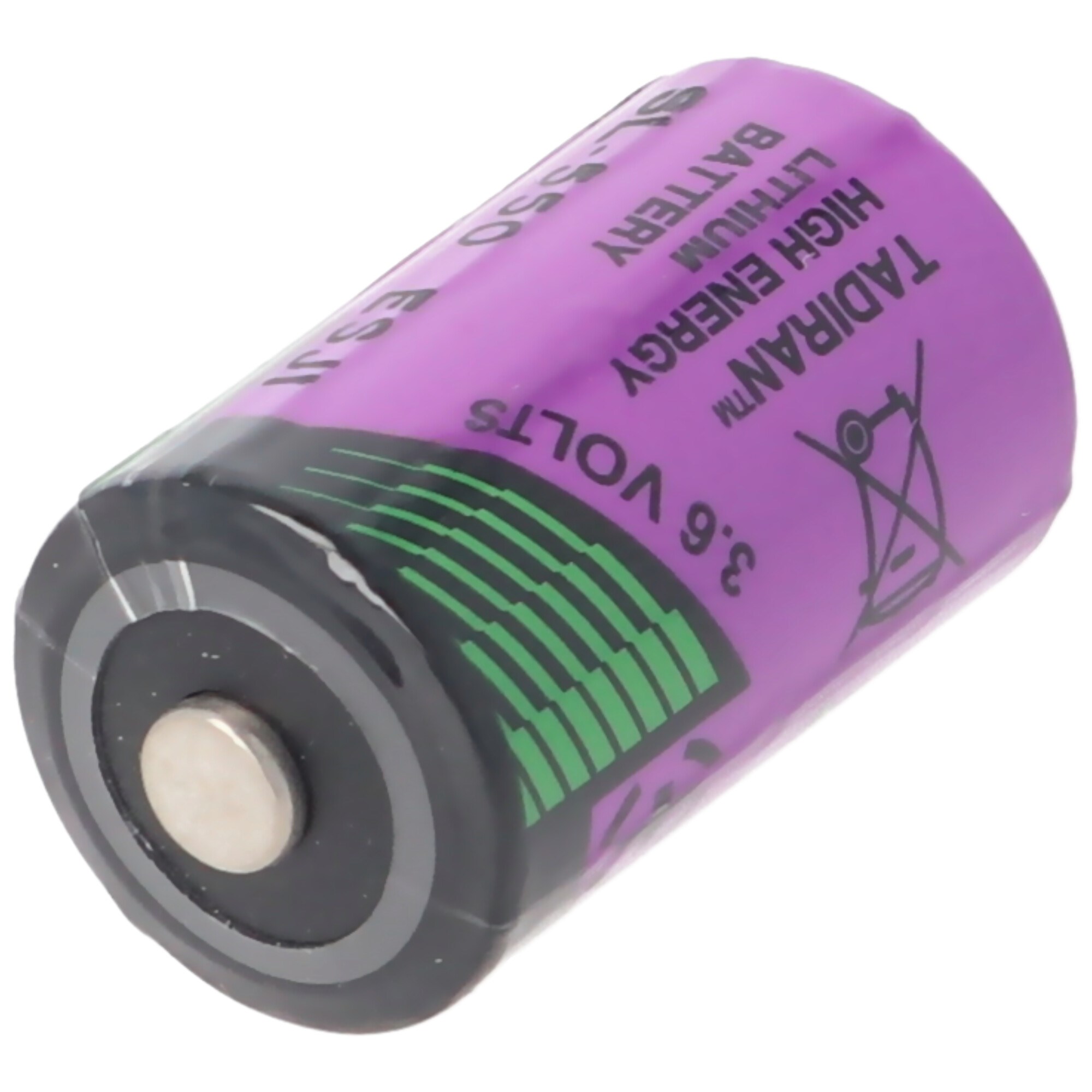 Tadiran LTC SL-550 / S, ürün no.: 1110550100, lityum tiyonil klorür pil 1 / 2AA