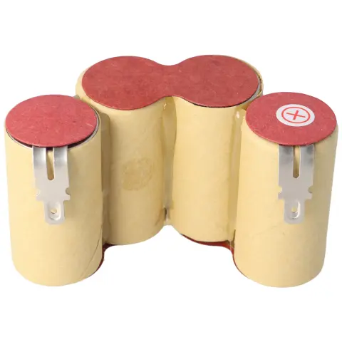 Akü elektrikli süpürge 4.8 volt, Accurette artı pil için uygun AccuCell pil 900086003-038