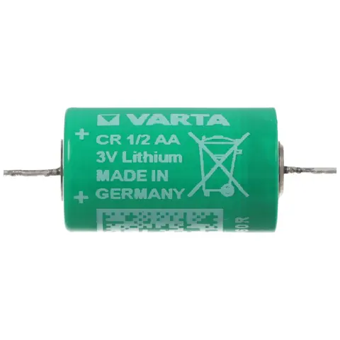 Varta CR1 / 2AA eksenel lehim teli ile 6127 lityum pil
