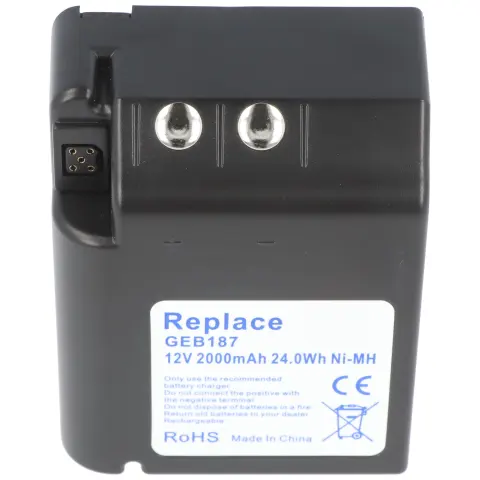 Leica TCA1100, TCA1700, TCA1800, TPS1000, TPS2000 için uygun AccuCell pil