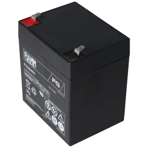 Fiamm FG20451 pil 4.5Ah 12 volt kurşun pil