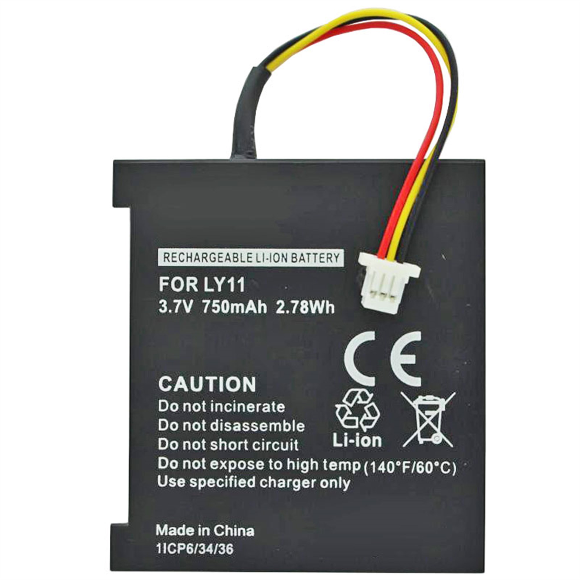 Logitech MX Revolution, L-LY11, 533-000018 için uygun pil