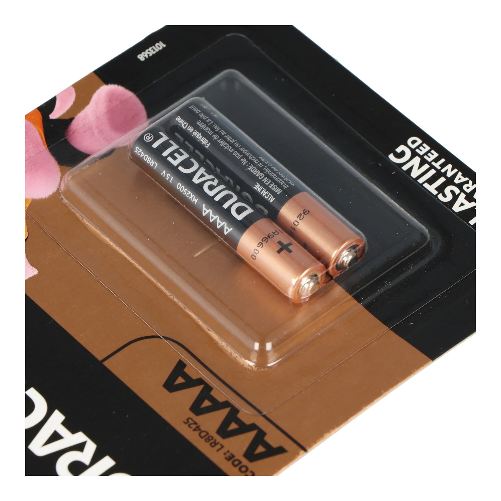 AAAA DURACELL ULTRA M3 MN2500 yaklaşık boyutları yaklaşık 45,5 x 8,3 mm, alkalin pil LR61