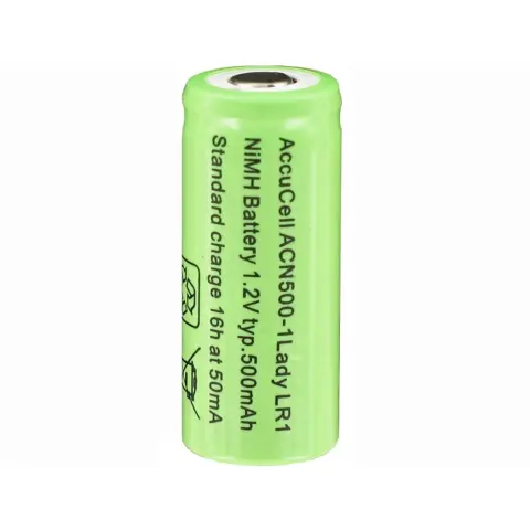 GP Lady pil GP 50NH, LR1, LF Z ile Boyut N NiMH pil 500mAh