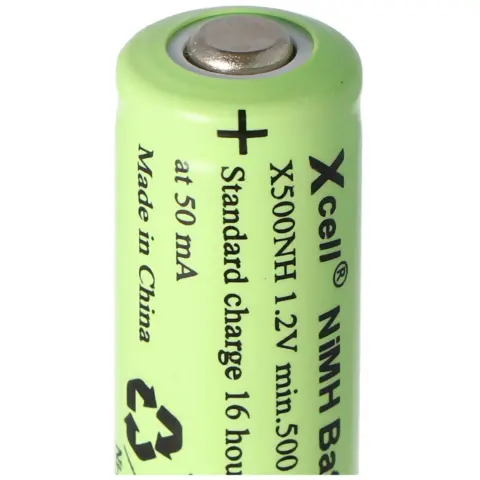 AccuCell Lady pil 50NH, LR1, Boyut N NiMH pil 500mAh kafa, pozitif kutup