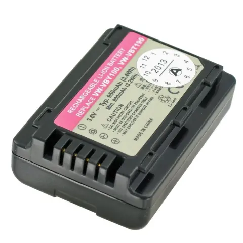 AccuCell'den Panasonic VW-VBY100 Pil