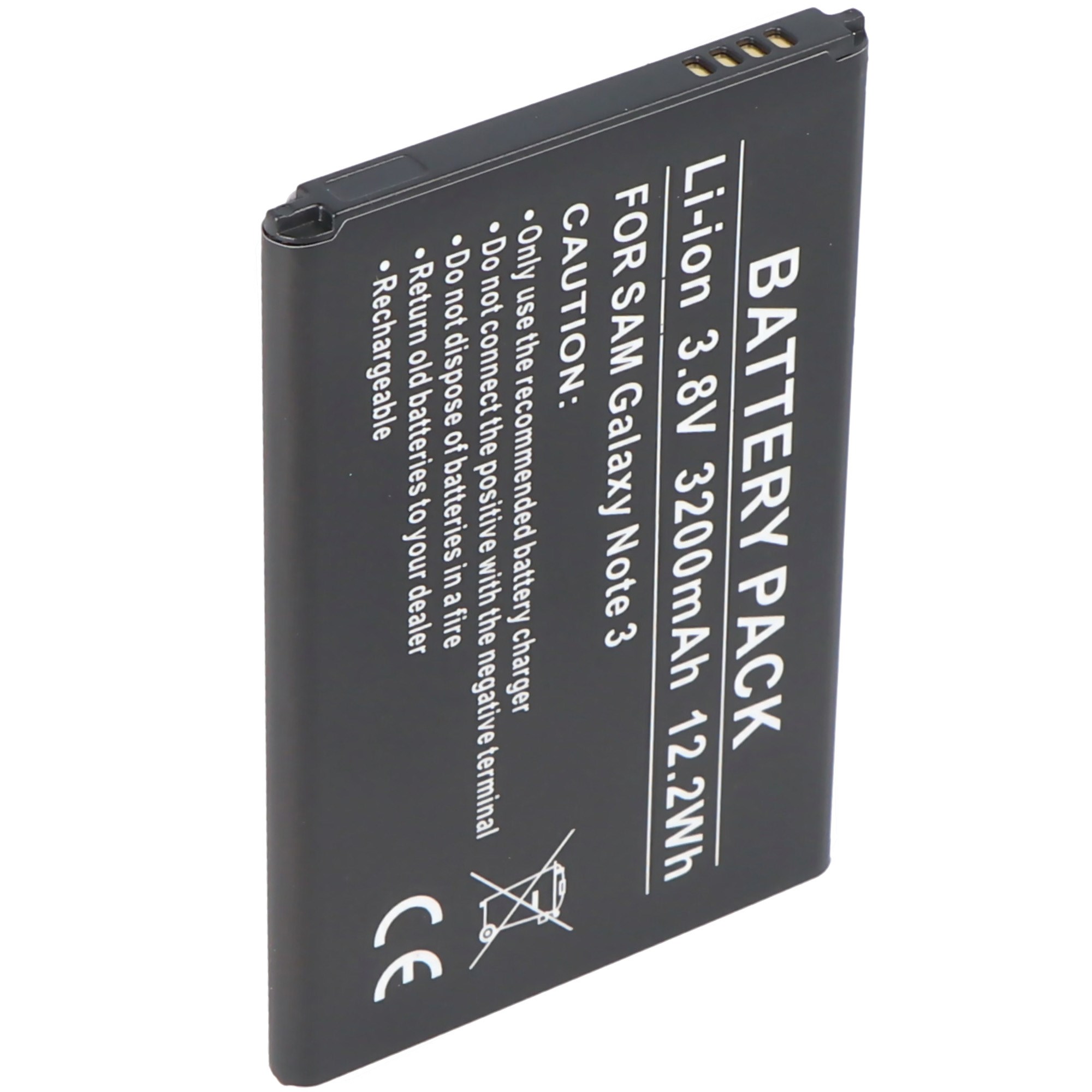 Samsung Galaxy Note 3, Galaxy Note III, B800BE, B800BU yedek pil 3200mAh