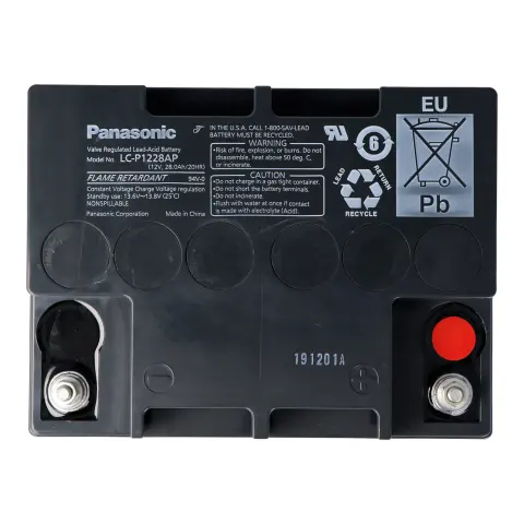 Panasonic LC-P1228AP 12 volt 28Ah M5 temas X1228, Kuru Akü