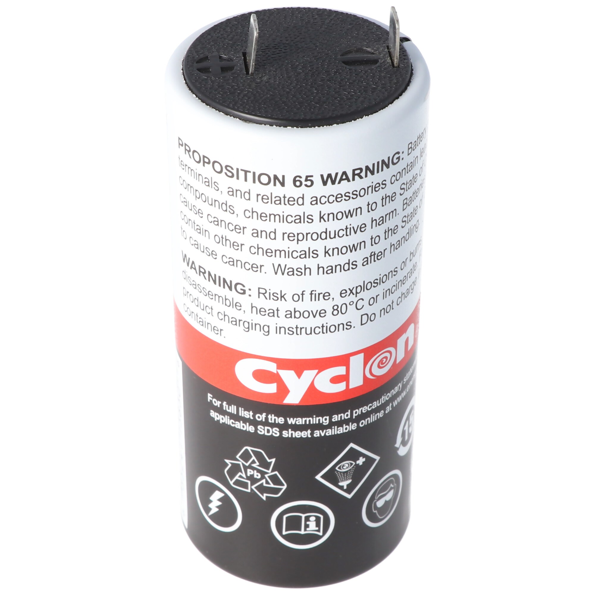 Hawker Cyclon Enersys Cyclon 0850-0004 pil 8000mAh 2 volt