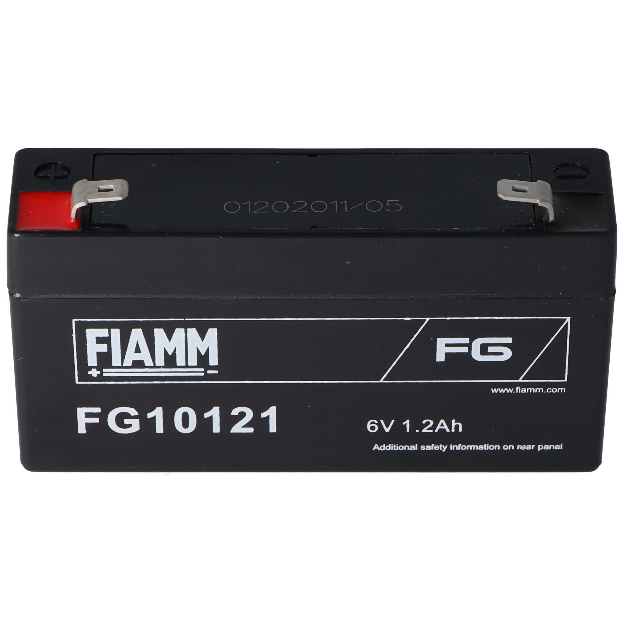 Fiamm FG10121 kurşun jel akü 6 volt, 1,2 Ah