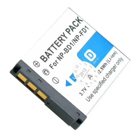 Sony NP-FD1 pil için uygun AccuCell pil