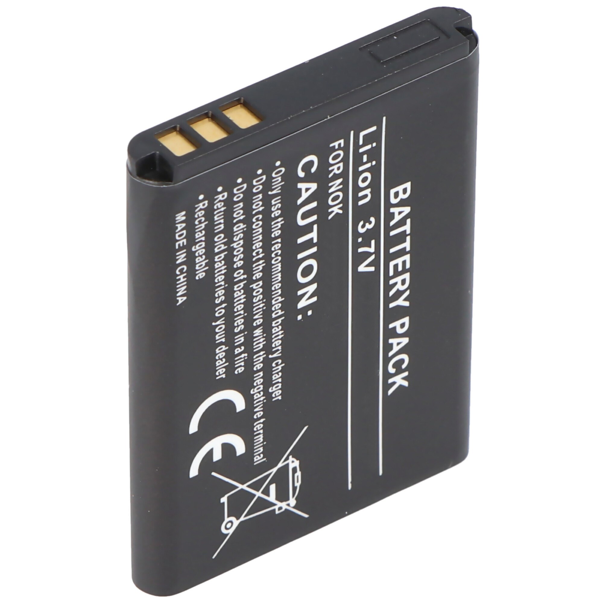 Nokia 3220, 3230, BL-5B, 850mAh için uygun AccuCell batarya