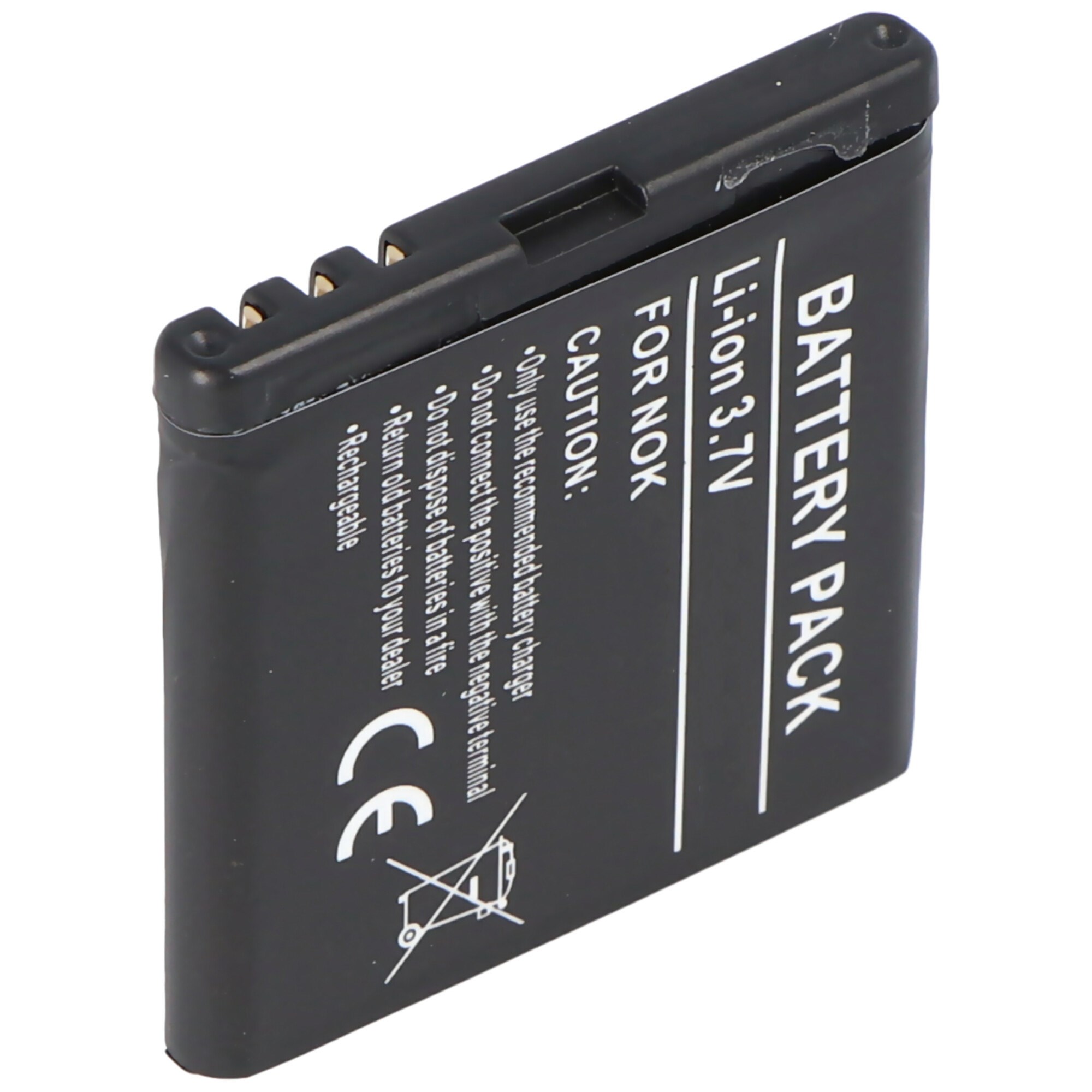 Nokia 6500 slide, BP-5M, 900mAh için uygun AccuCell batarya