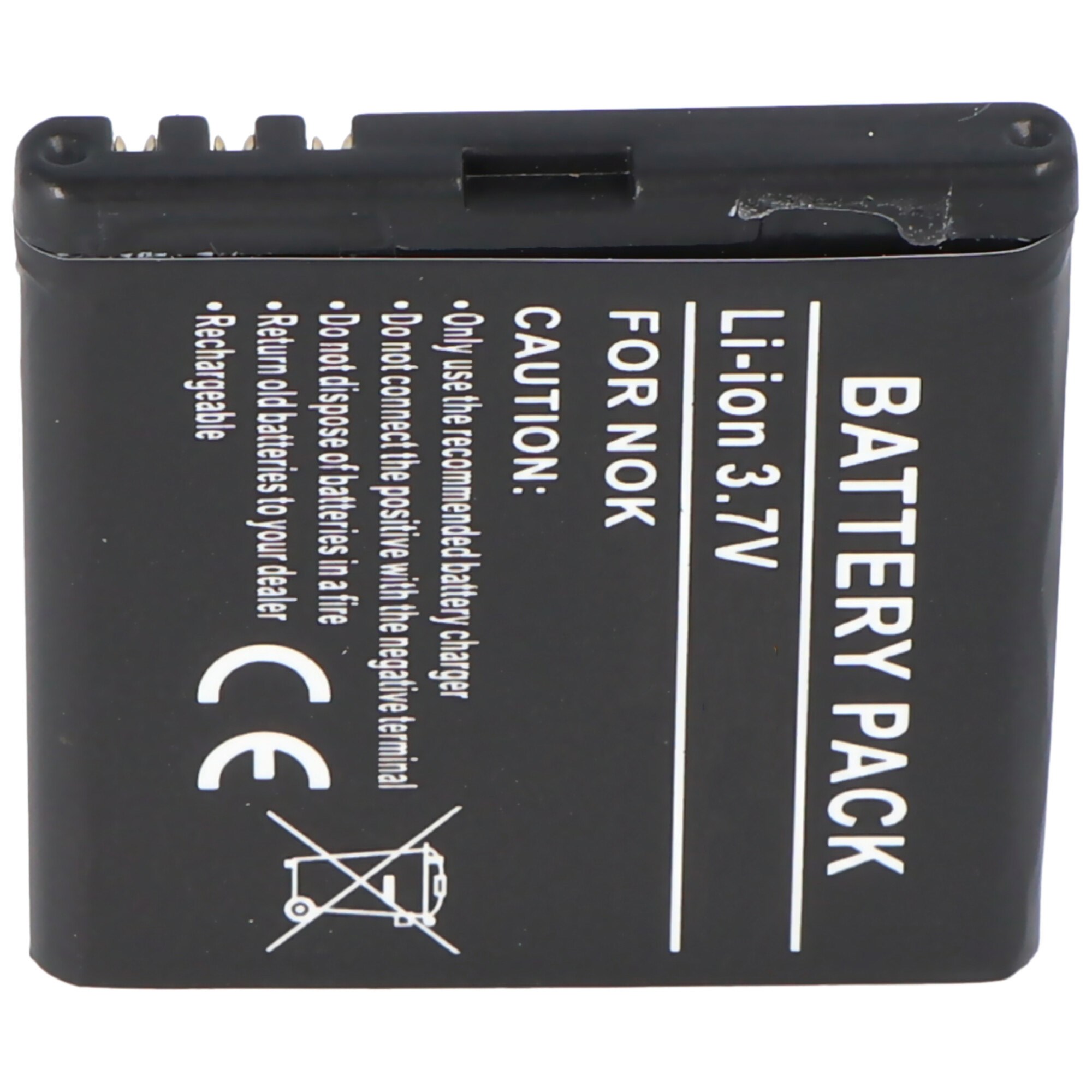 Nokia 6500 slide, BP-5M, 900mAh için uygun AccuCell batarya
