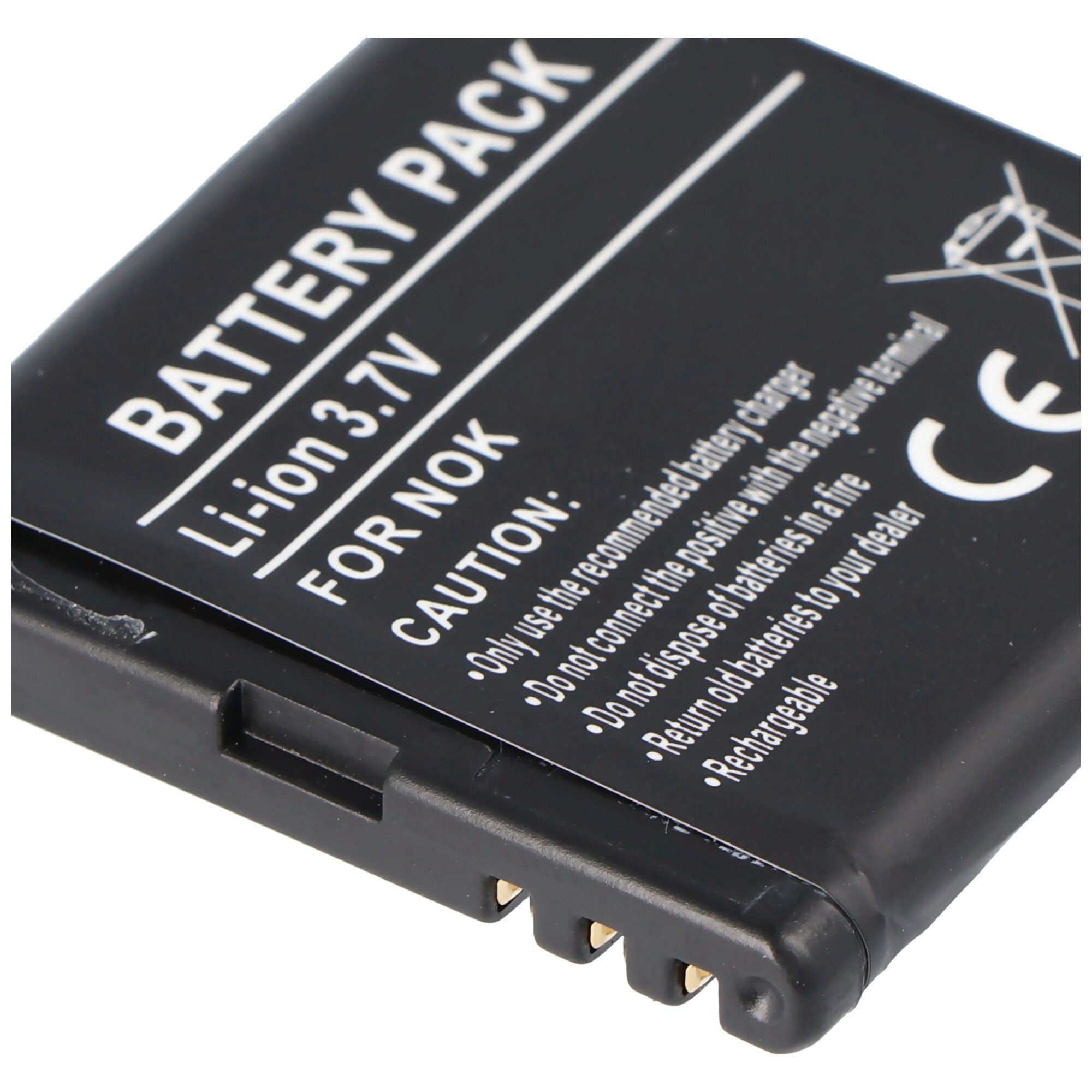 Nokia 6500 slide, BP-5M, 900mAh için uygun AccuCell batarya