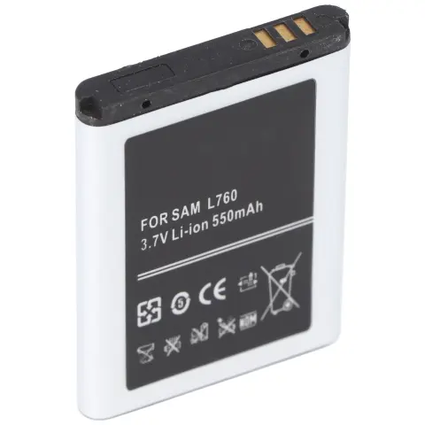 Samsung SGH-L760 Li-Polimer, AB553443DACSTD pil için uygun AccuCell pil