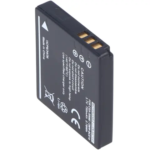 Panasonic VW-VBJ10, SDR-S10, CGA-S008 için uygun AccuCell pil