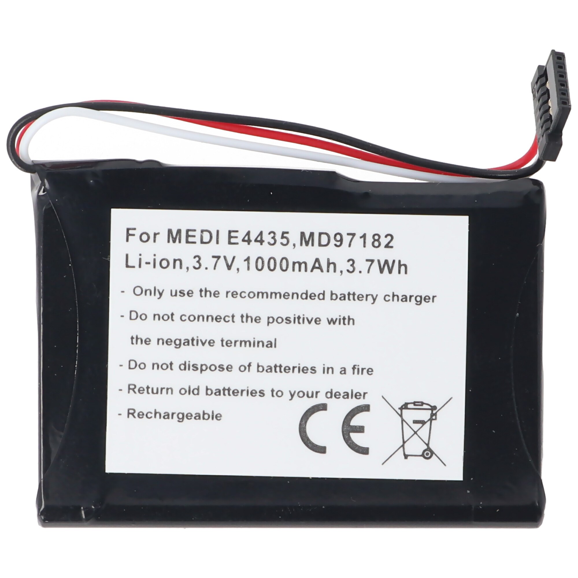 Pil, Medion E4435, MD97182, 338937010168, T300-1, 1000mAh için uygun