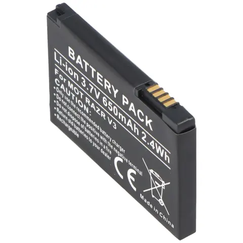 Motorola V3 Razr, PEBL, SNN5696 için uygun AccuCell pil