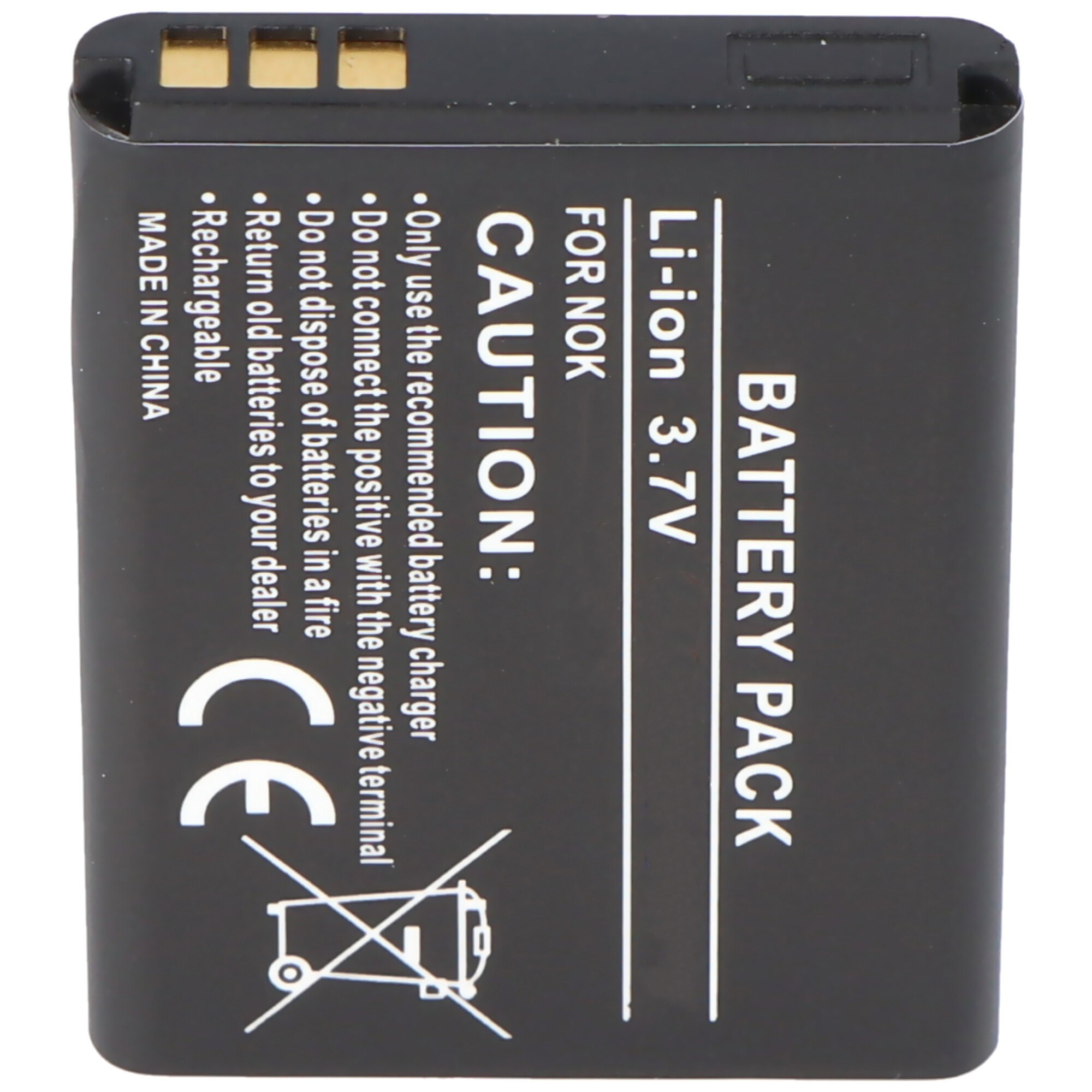 Nokia 5140, BL-5B, 720mAh için uygun AccuCell batarya