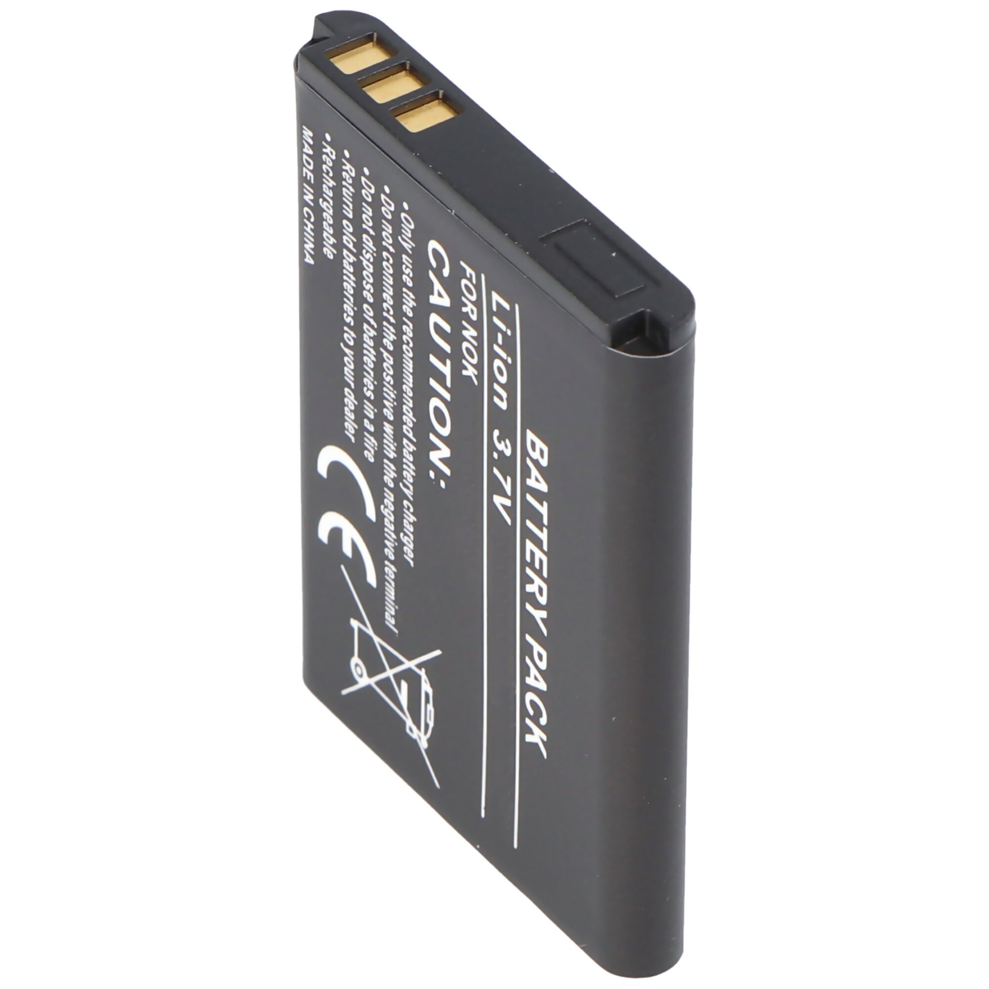 Nokia N80, BL-5B, 720mAh için uygun AccuCell batarya