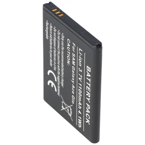 Samsung Galaxy ACE pil EB494358VU için uygun AccuCell pil