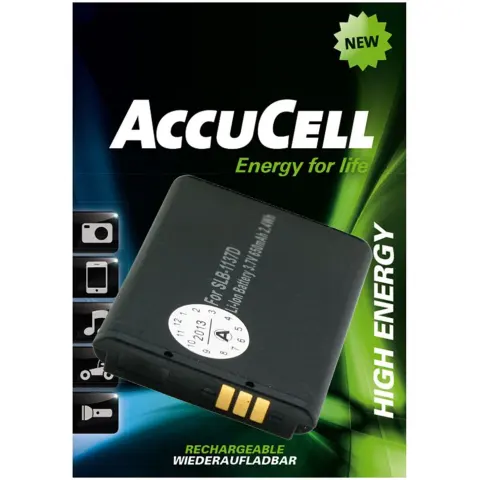 Samsung L74 Wide, 800mAh için uygun AccuCell pil