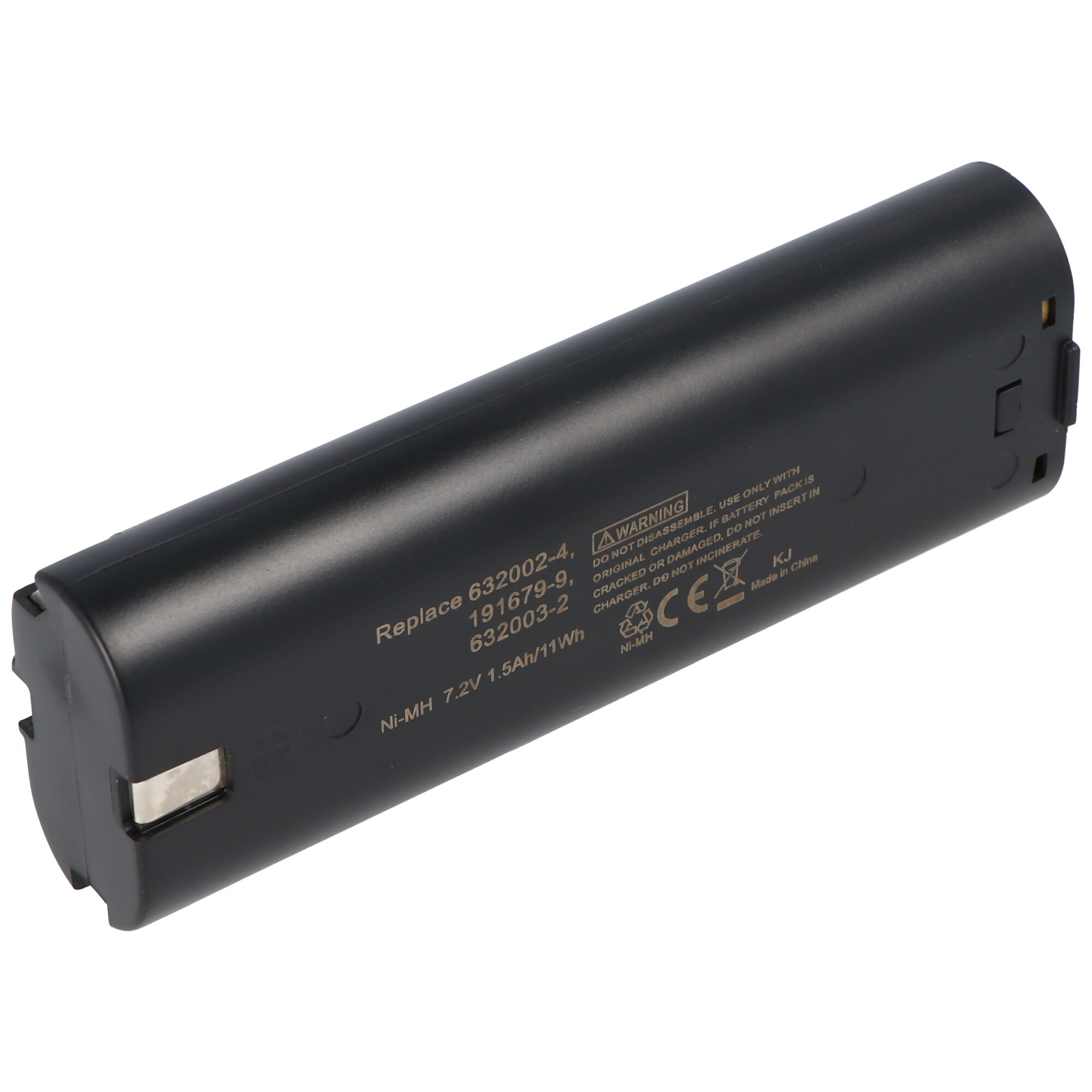 Makita 7000, 7001, 7002, 7033 7.2V, 1.5Ah NiMH için uygun pil