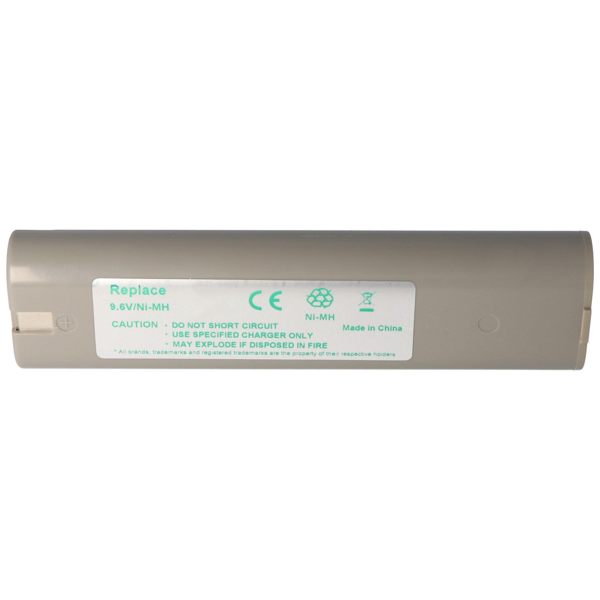 Makita 9000, 9001, 9002, 9600, 9.6 volt 2,0Ah için uygun pil