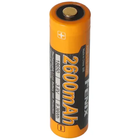 Fenix ARB-L2 18650 Li-ion pil korumalı 2600mAh, yeni sürüm 2016