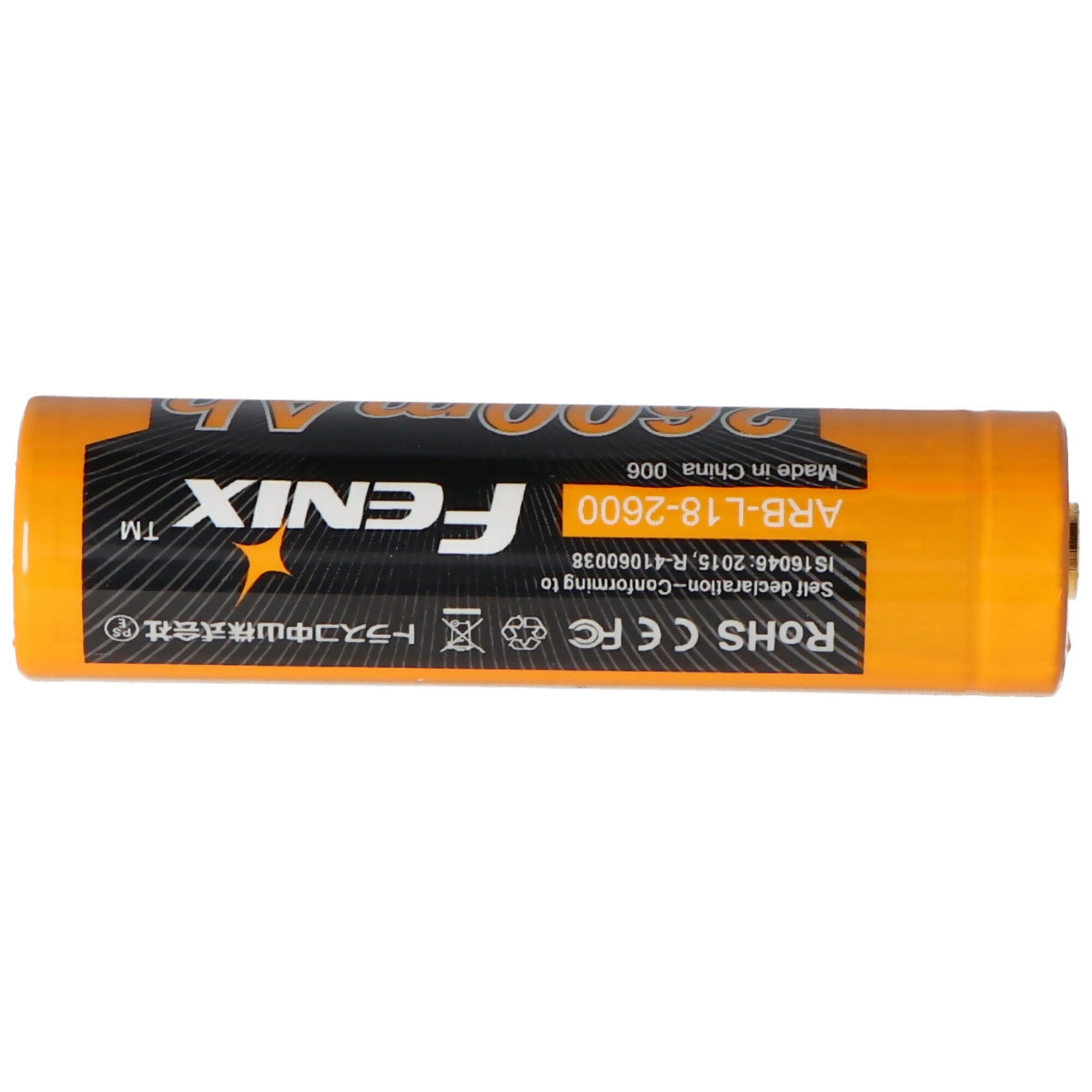 Fenix ARB-L2 18650 Li-ion pil korumalı 2600mAh, yeni sürüm 2016