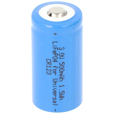 Fotoğraf ve evrensel kullanım için CR123A Li-ion pil CR-123 (gözetim kamerası için uygun değildir)