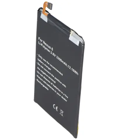 Google Nexus 6 pil EZ30, SNN5953A, Motorola Shamu, XT1100, XT1103, XT1115 için uygun pil