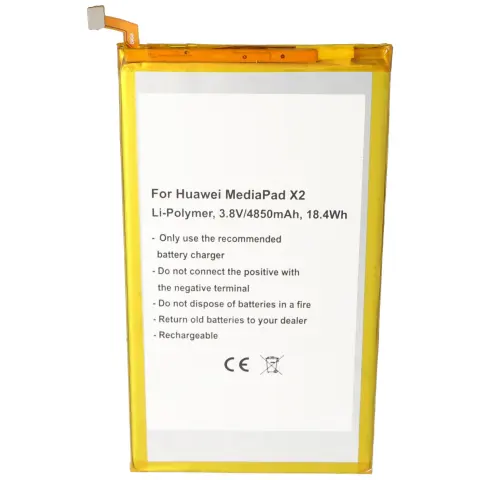Huawei 7D-501U, 7D-503LT, GEM-702L, Mediapad X1 7.0, Mediapad X1 7.0 3G, Mediapad X1 7.0 LTE, Mediapad X2 için uygun pil