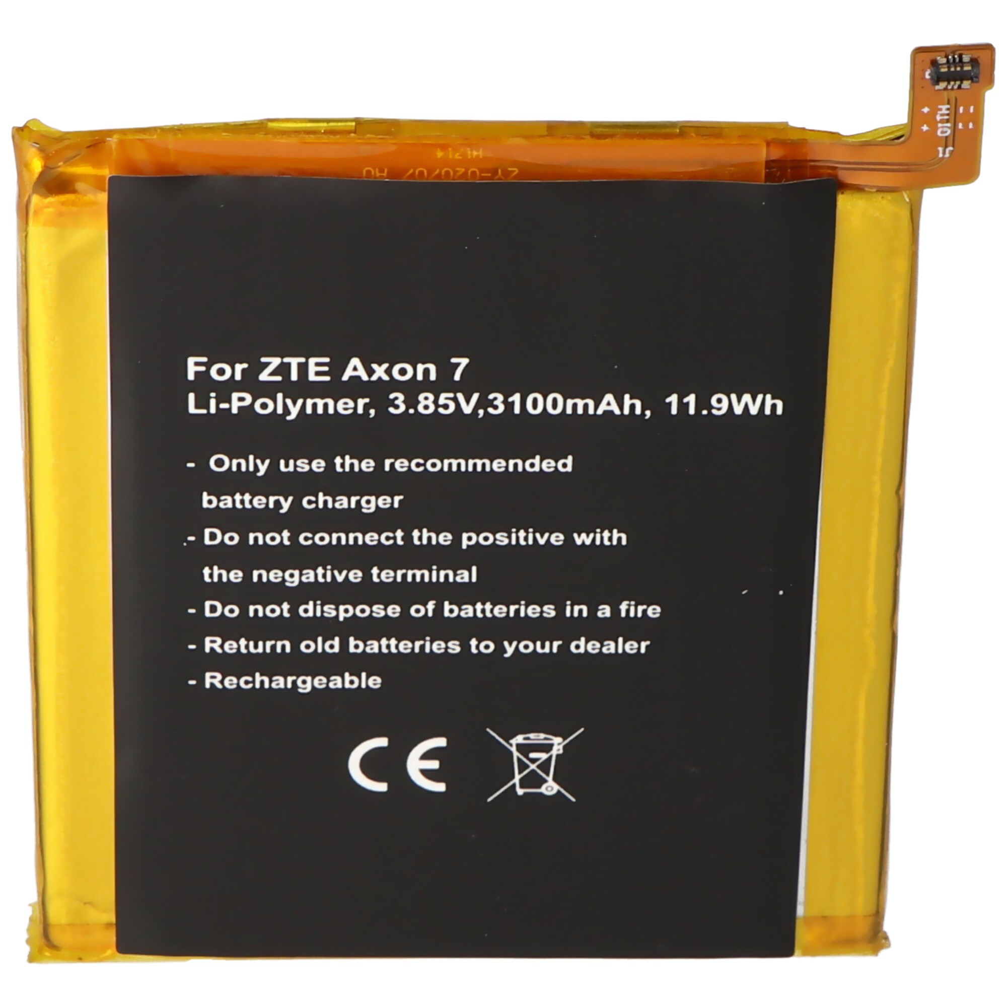 ZTE Axon 7 pil A2017U, Li3931T44P8h756346, ZTE A2017U Çift SIM LTE-A, Grand X4, Z956 için uygun pil