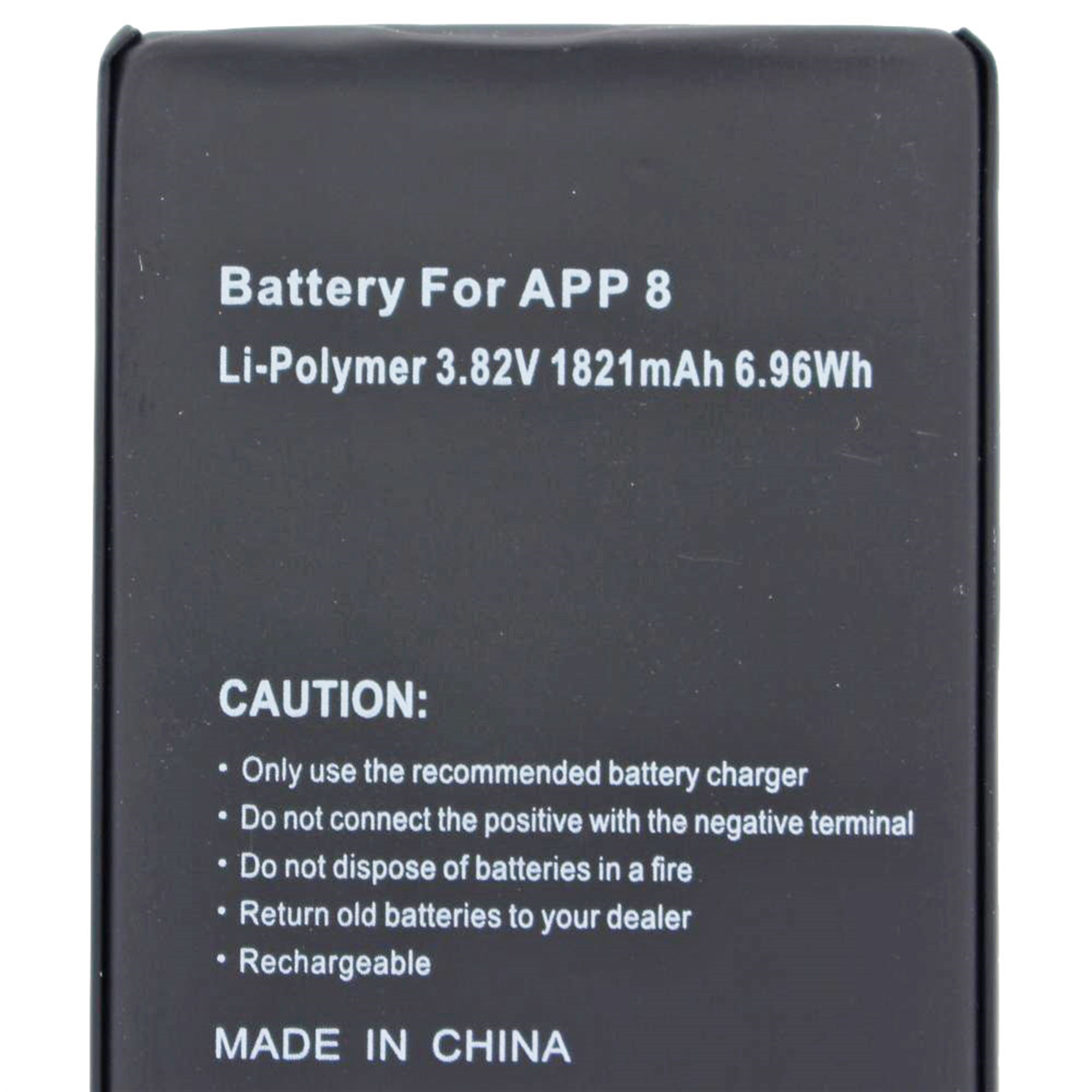 Apple iPhone 8, 616-00361 pil için uygun pil 3.8 volt 1800mAh