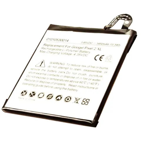Google G011C, Pixel 2 XL, Pixel XL2, Google G011B, G011B-B 3.85 volt 3450mAh için uygun pil