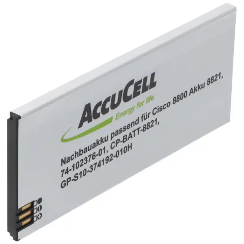 Cisco 8800 / 8821 Uyumlu Yedek Pil Batarya– 74-102376-01 CP-BATT-8821 – 2200mAh Li-ion Batarya