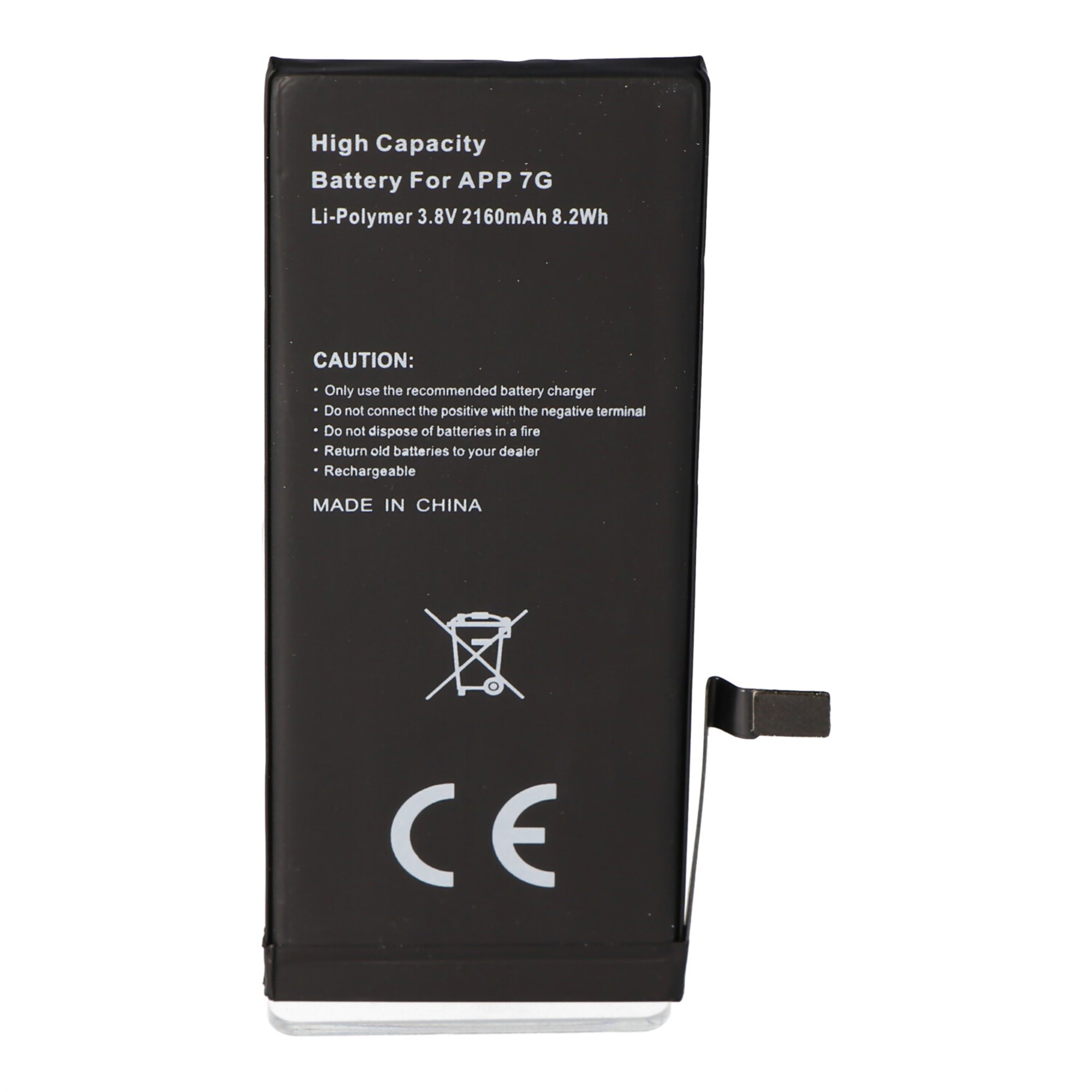Apple iPhone 7 pil için uygun 2160mAh pil 616-00255, 616-00258, A1660, A1778, A1779, A1780