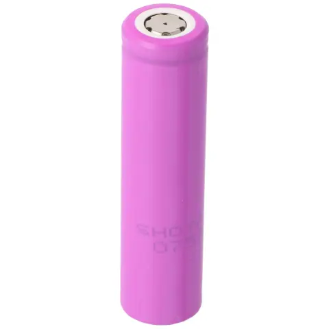 Sanyo UR16650ZTA 2500mAh 3.6V - 3.7V Li-Ion pil pozitif kutup, düz 65x16.4mm